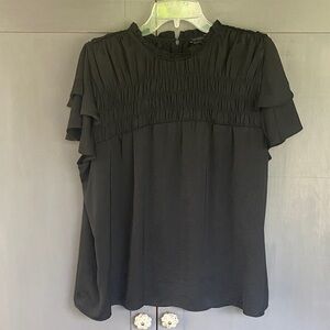 Ann Taylor Black top xl